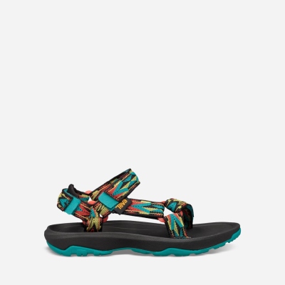 Teva Hurricane XLT 2 Kids' Black / Multicolor Slip Ons CA20864 Canada Online